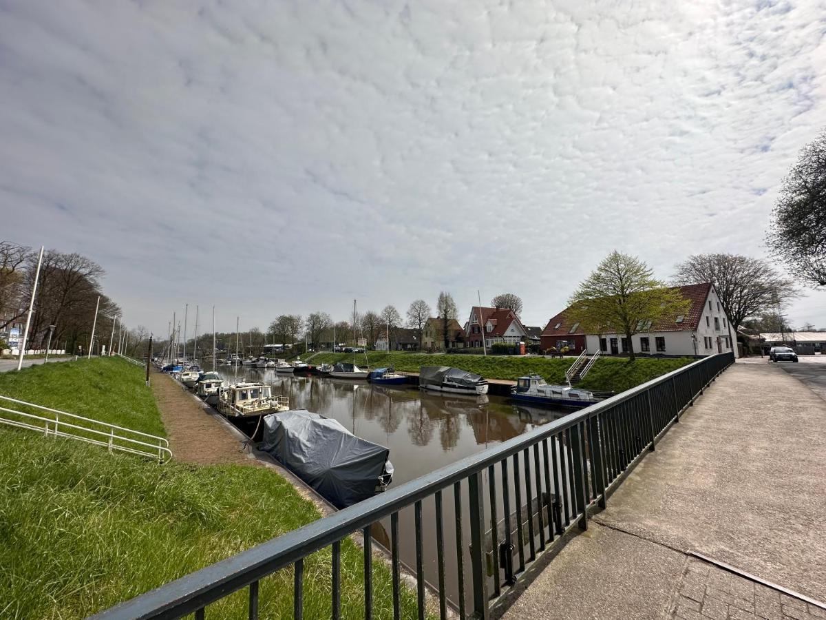 Ferienwohnung Am Hafen Ruestersiel Wilhelmshaven Buitenkant foto